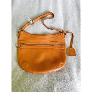 Vintage Anne Klein Purse Leather Pebbled Y2K Shoulder Bag Quality Brown